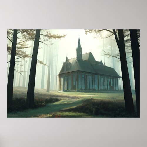 House in the Woods Poster