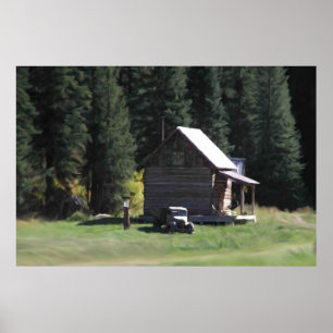 House In The Woods Poster