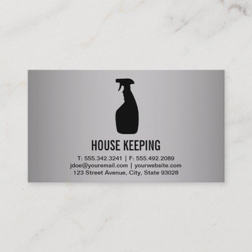 House Keeping Business Card