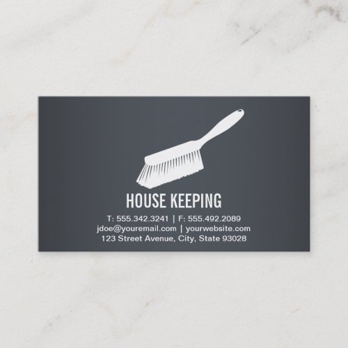 House Keeping  Cleaning Supplies Business Card