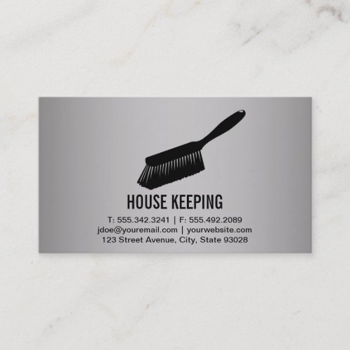 House Keeping  Cleaning Supplies Business Card