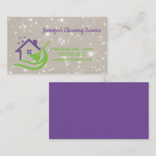 House Keeping Service Business Card