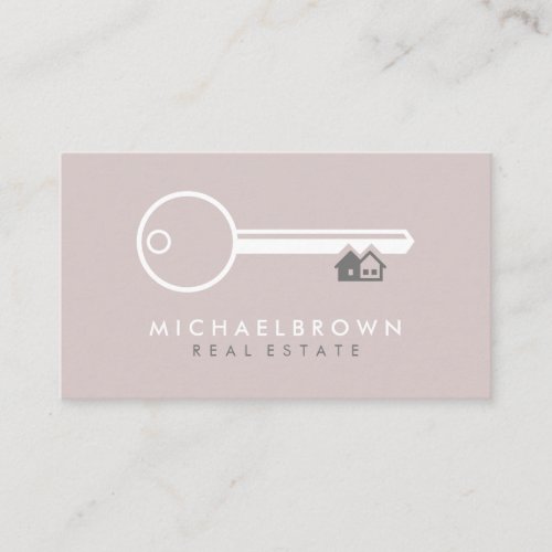 House Key Realtor Business Card