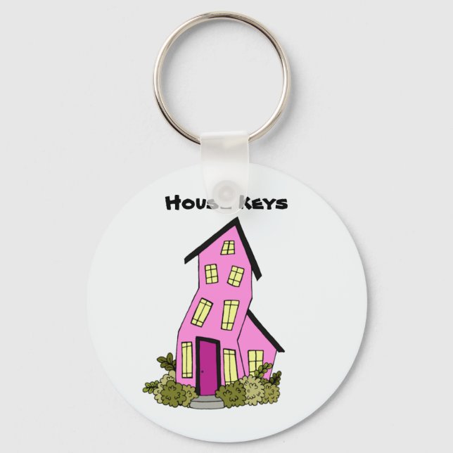 House Keys Cute Keychain (Front)