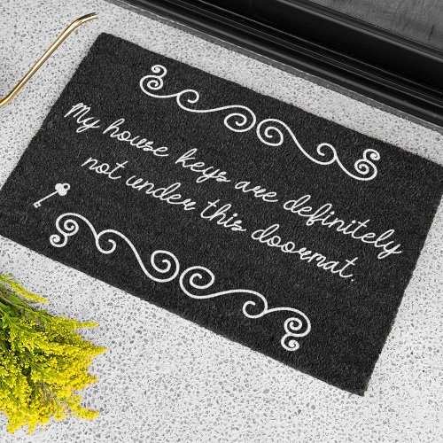 House Keys Doormat