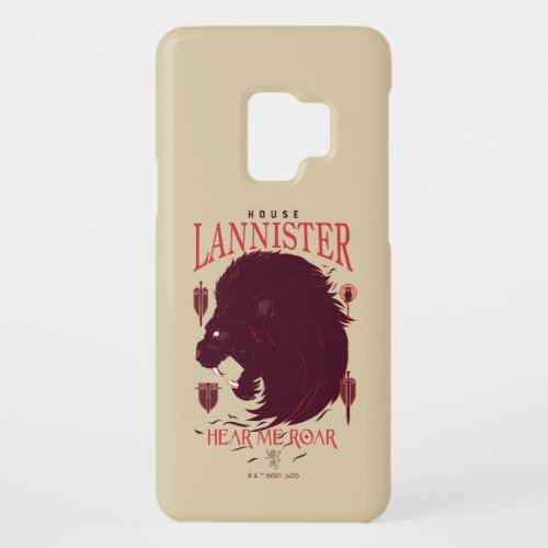 House Lannister _ Hear Me Roar Case_Mate Samsung Galaxy S9 Case