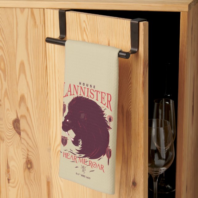 House Lannister - Hear Me Roar Kitchen Towel (Thirds Fold)