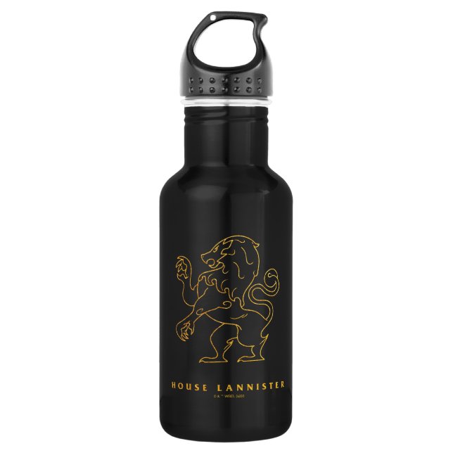 House Lannister Icon Stainless Steel Water Bottle (Front)