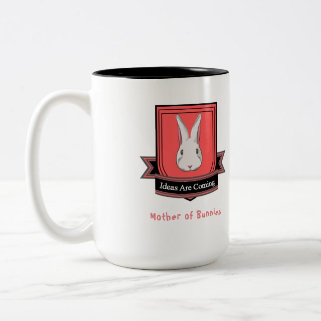 House Lapin Mother of Bunnies Coffee Mug (Left)