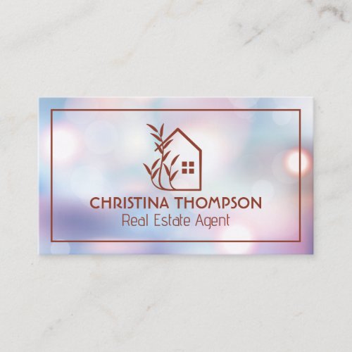 House Leaves Logo | Boke Business Card