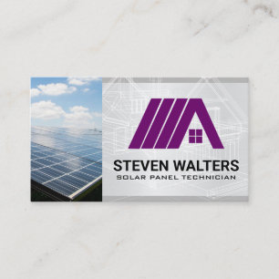 House Logo General Contractor Business Card