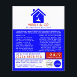 House Logo, Plumber, Plumbing Advertising Flyer<br><div class="desc">House Logo,  Plumber,  Plumbing Advertising Flyers By The Business Card Store.</div>