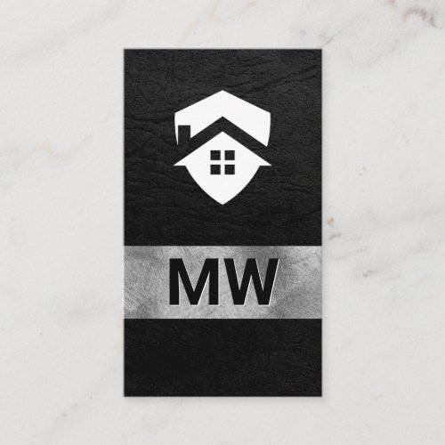 House Logo  Real Estate Architect Business Card