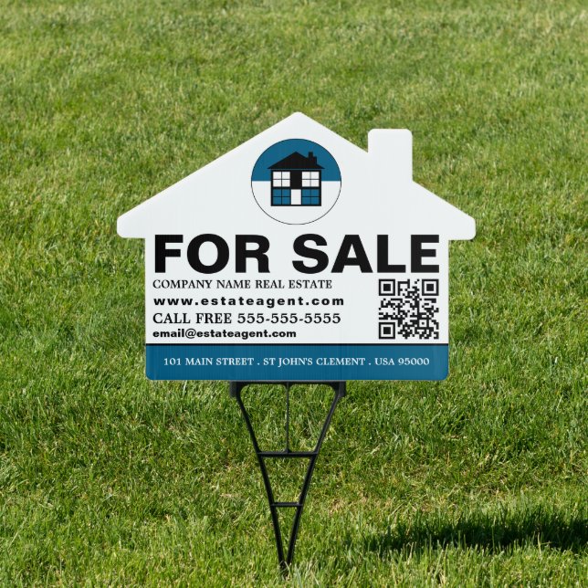 House Logo, Realtor, Estate Agent Sale/Rent Sign (Insitu)