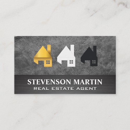 House Logos  Leather  Business Card