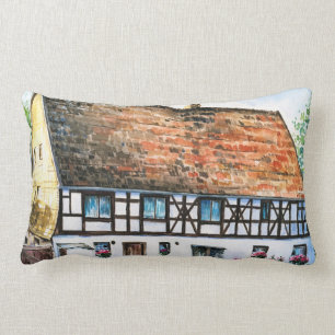 House Lumbar Pillow