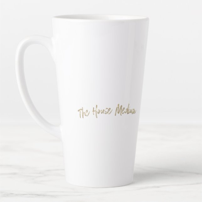 House Medium Tall Latte Mug (Left)
