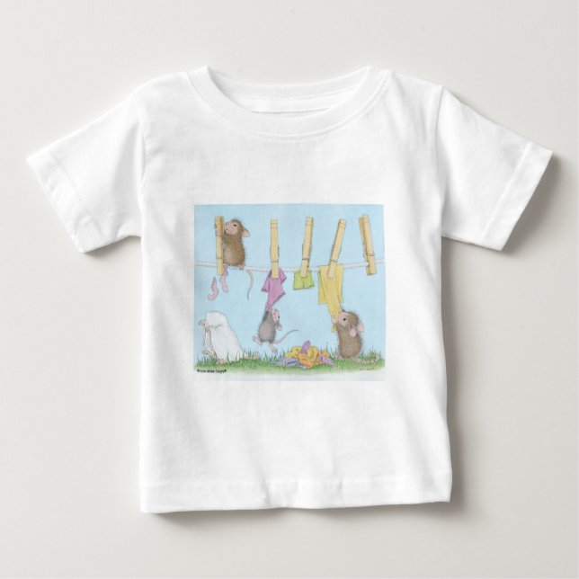 House-Mouse Designs® Baby T-Shirt (Front)