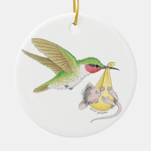 House_Mouse Designs _ Babys First Christmas Ceramic Ornament