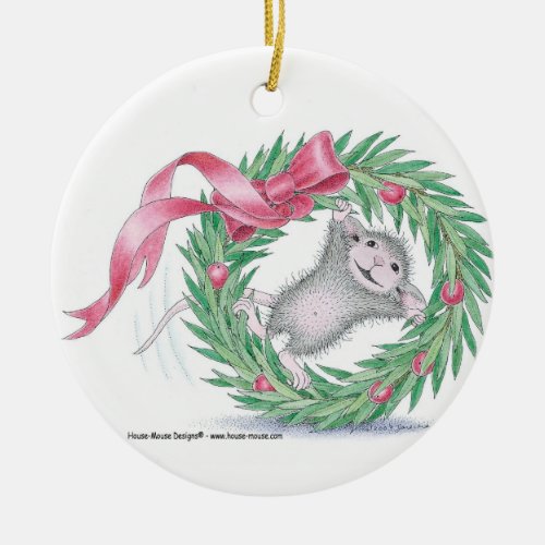 House_Mouse Designs _ Babys First Christmas Ceramic Ornament