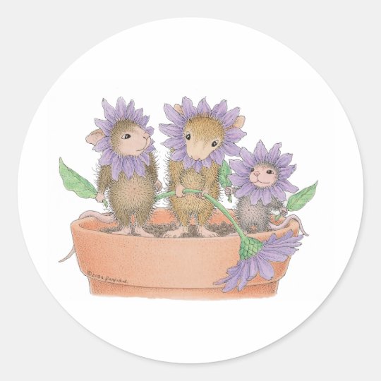 House-Mouse Designs® - Classic Round Sticker