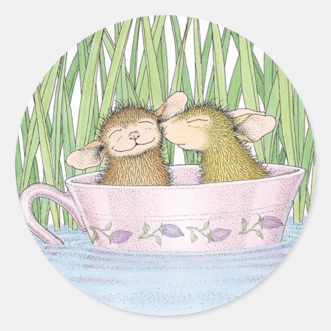 House-Mouse Designs® - Classic Round Sticker (Front)