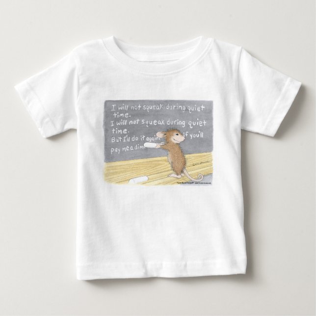 House-Mouse Designs® -  Clothing Baby T-Shirt (Front)