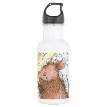 House-mouse Designs® -  Good Clean Fun Stainless Steel Water Bottle by HouseMouseDesigns at Zazzle