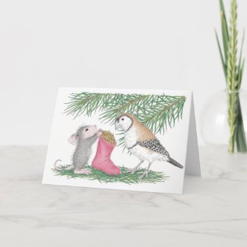 House-mouse Designs® Holiday Card by HouseMouseDesigns at Zazzle