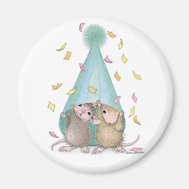 House-Mouse Designs® - Magnet (Front)