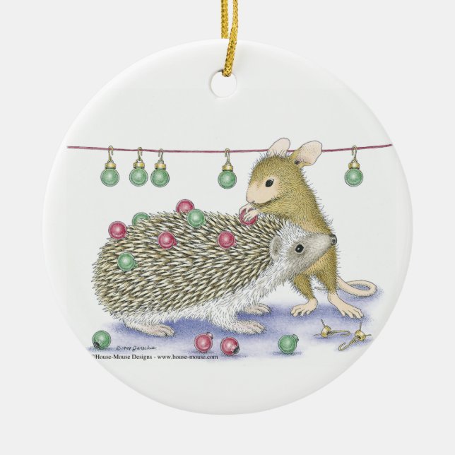 House-Mouse Designs® - Ornament (Front)