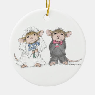 House-Mouse Designs®-Personalized Wedding Ornament