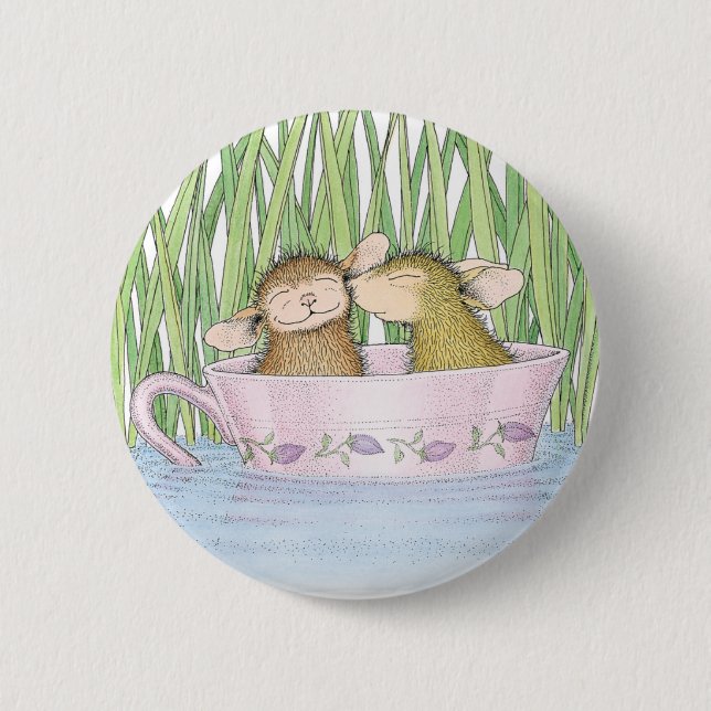 House-Mouse Designs® - Pinback Button (Front)