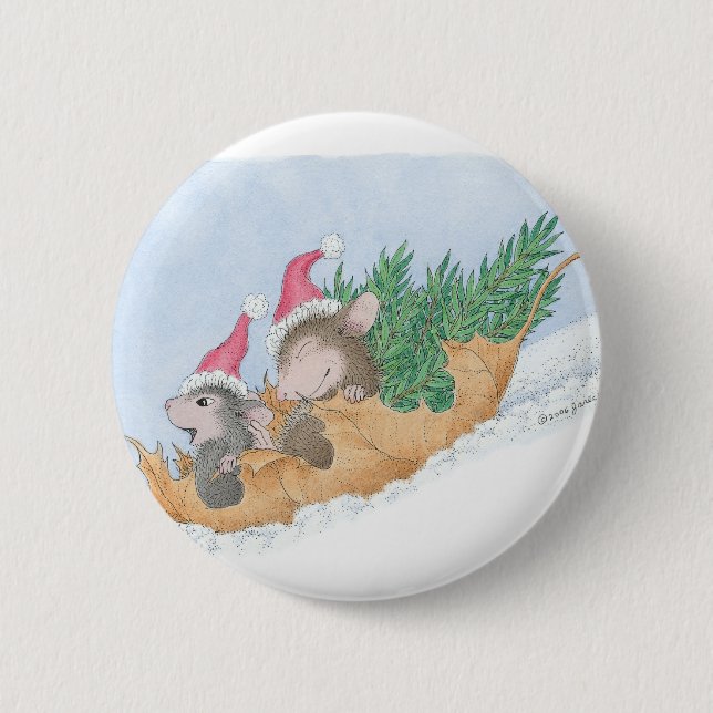 House-Mouse Designs® Pinback Button (Front)
