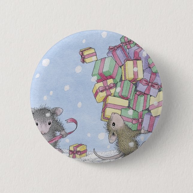 House-Mouse Designs® Pinback Button (Front)