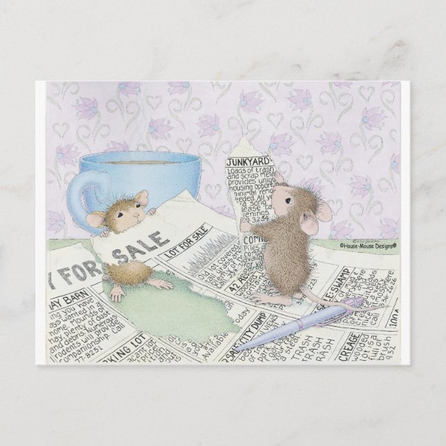 House-Mouse Designs® - Postcard (Front)