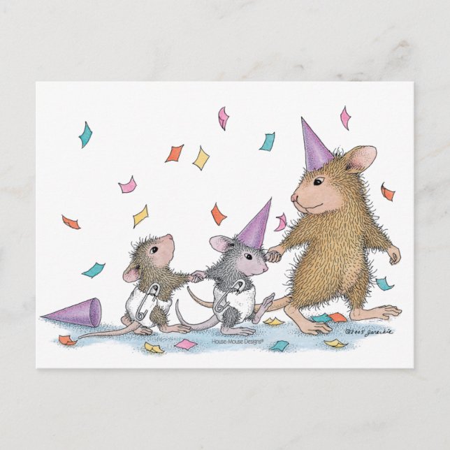 House-Mouse Designs® Postcard (Front)