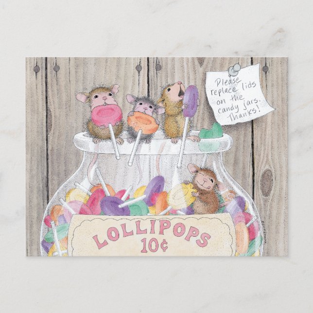 House-Mouse Designs® Postcard (Front)
