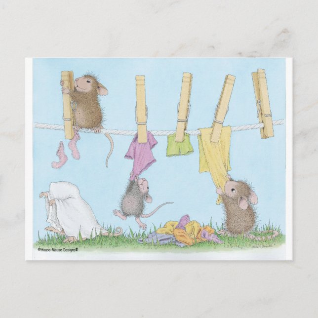 House-Mouse Designs® Postcard (Front)