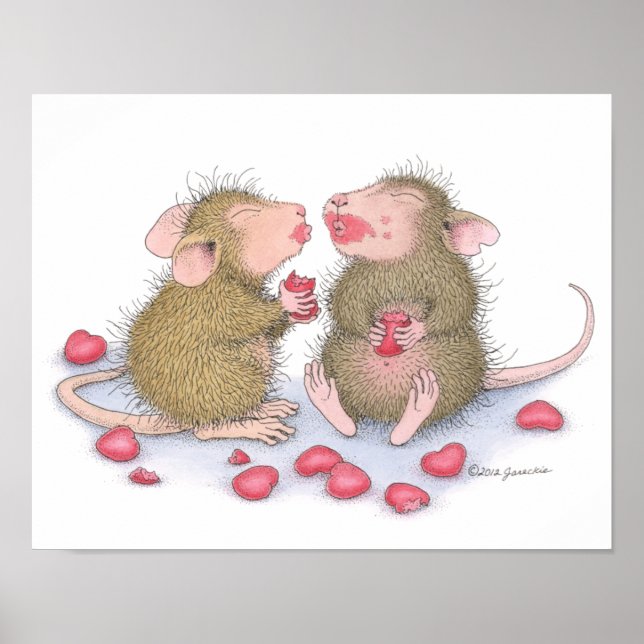House-Mouse Designs® - Read My Lips Poster (Front)