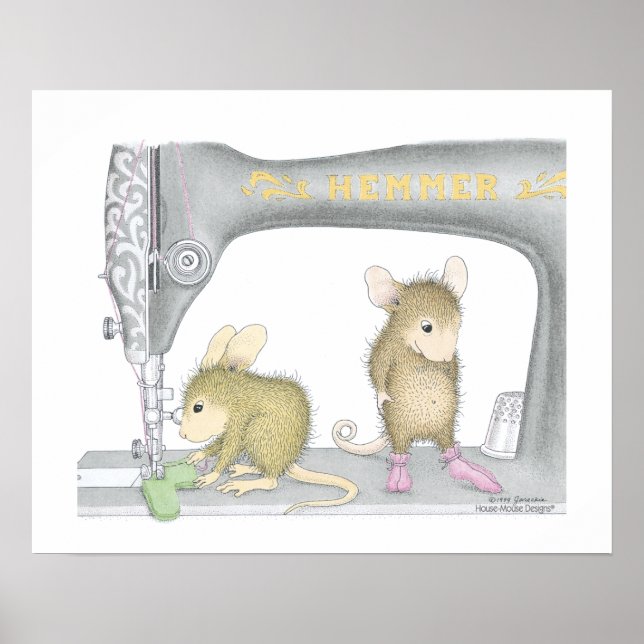 House-Mouse Designs® - Sewing Poster (Front)