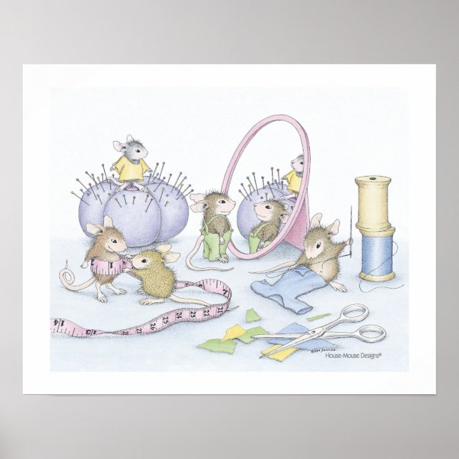 House-Mouse Designs® - Sewing Poster (Front)