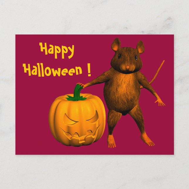 House Mouse Postcard (Front)