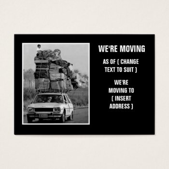 House Move by Bizcardsharkkid at Zazzle