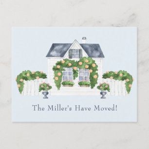 House Moving Announcement Postcard