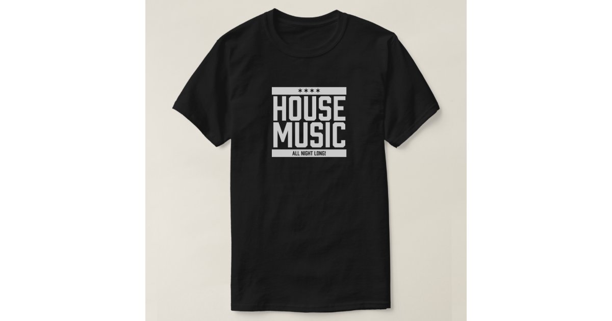 house music all life long shirt