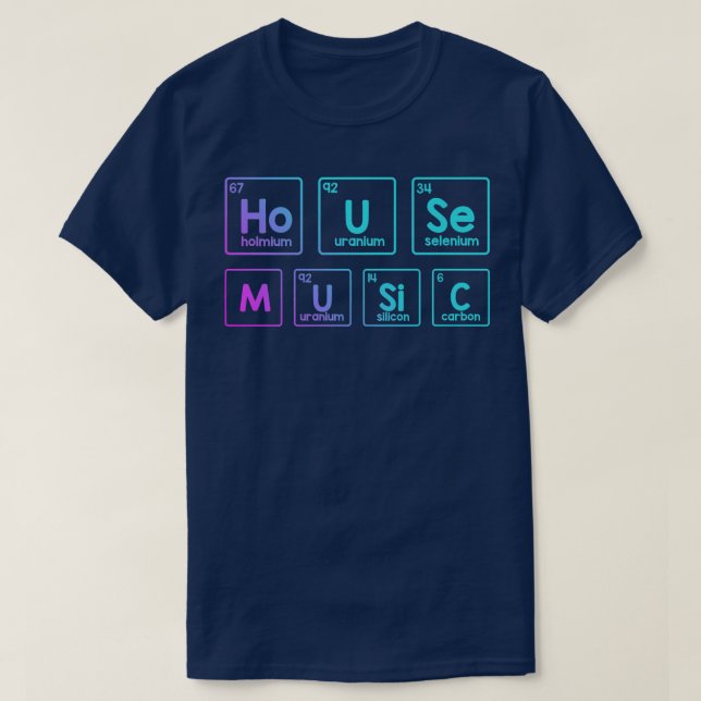 House Music DJ Deejay Festival Disco Clubbing Tech T-Shirt (Design Front)