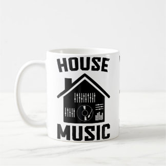 House Music Edm Rave Dj House Coffee Mug