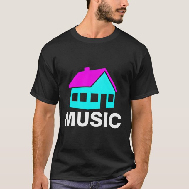 House Music Edm Rave T-Shirt (Front)