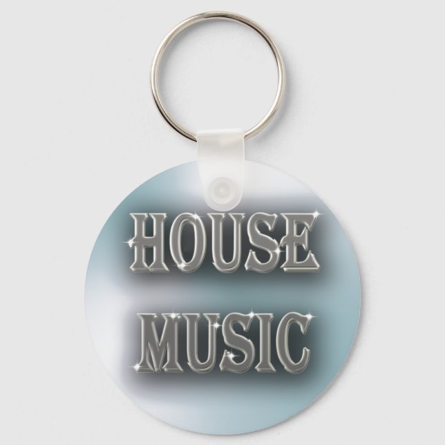 House Music Keychain (Front)
